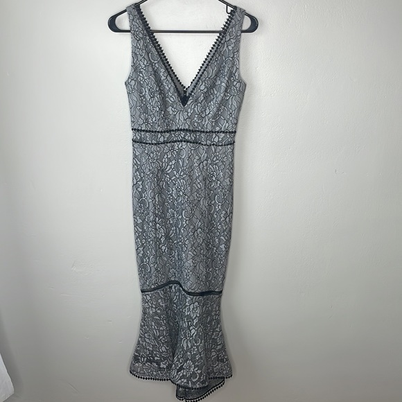 Nicholas French Lace Midi dress - Picture 4 of 8